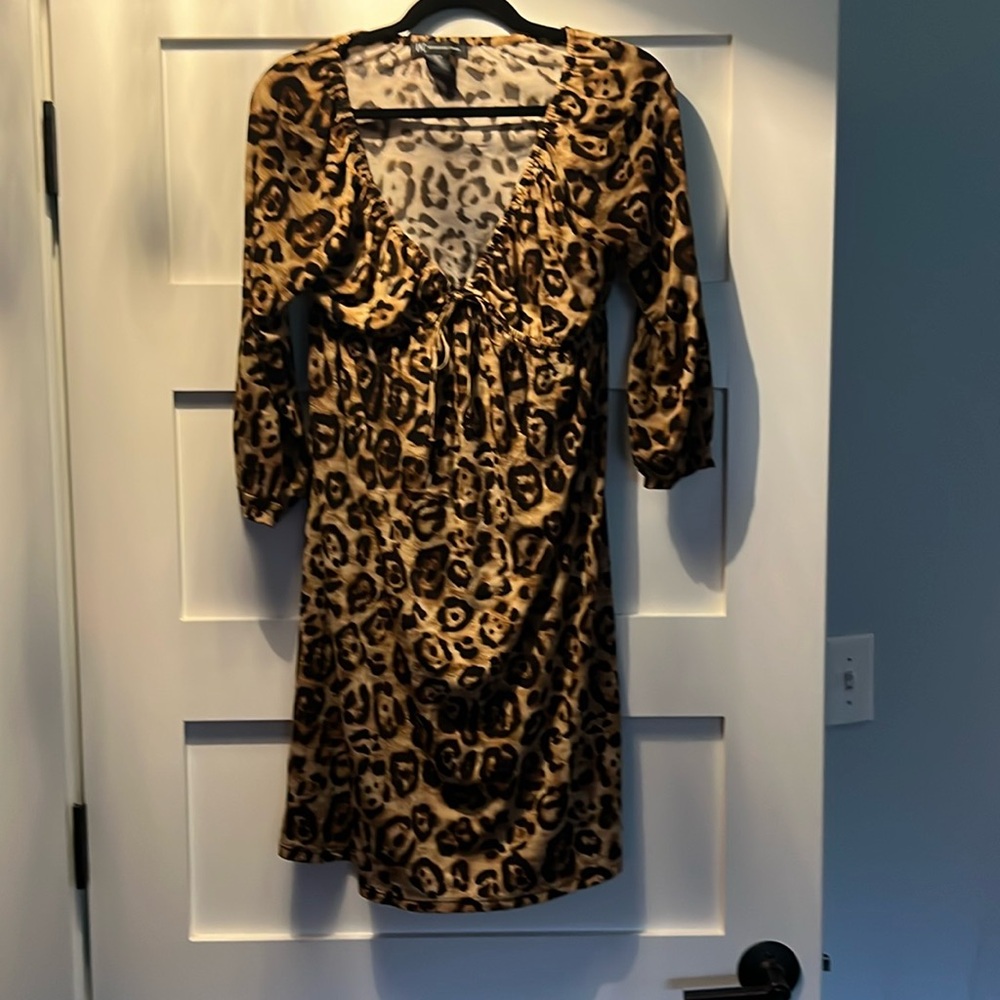 INC Leopard print dress
